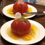 まるごとトマトのマリネ オレンジ風味(ブティック ポール・ボキューズ)