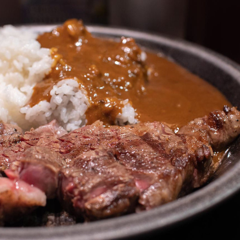 ステーキカレー(いきなりステーキ ホテルモントレ姫路店)