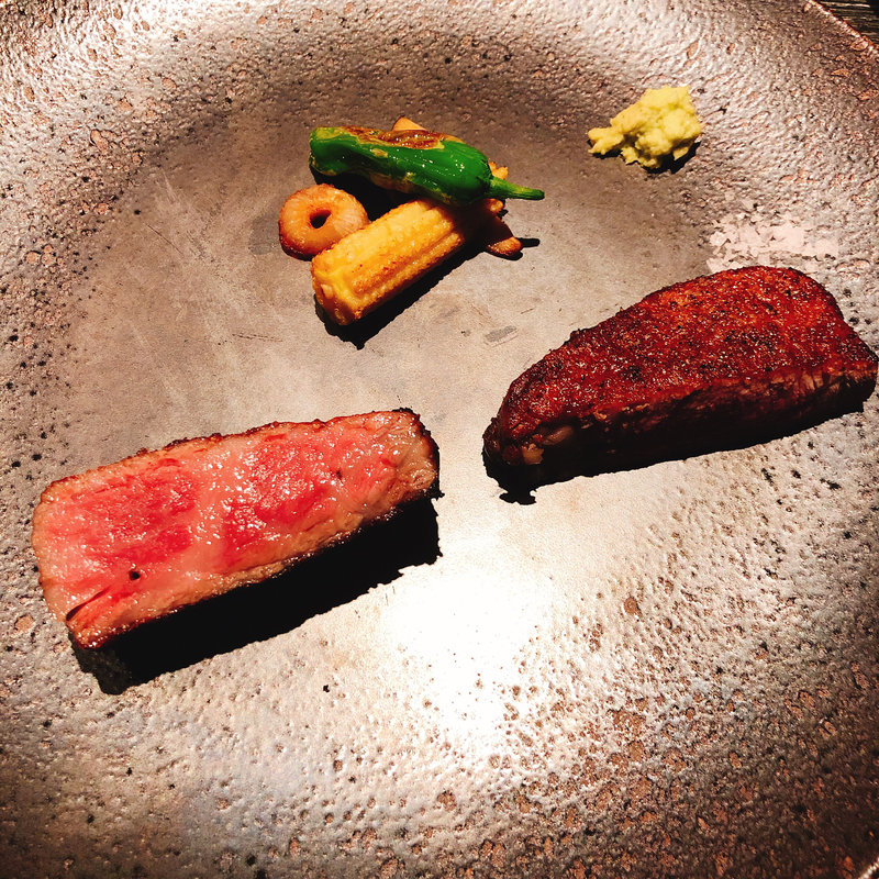 神戸牛炉釜ステーキ(神戸牛炉釜ステーキ GINZA KOKO炉)