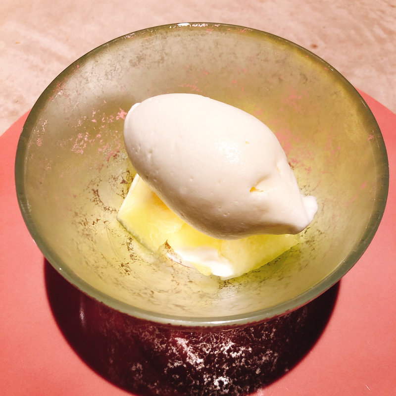 アイスクリーム(神戸牛炉釜ステーキ GINZA KOKO炉)