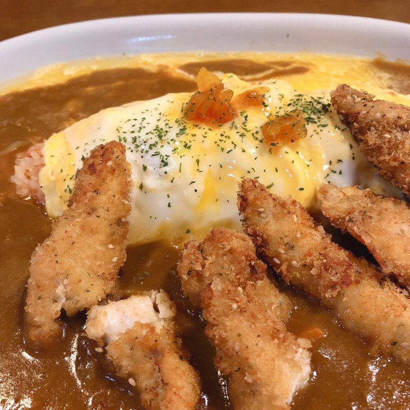 カツカレーオムライス(オーパス )
