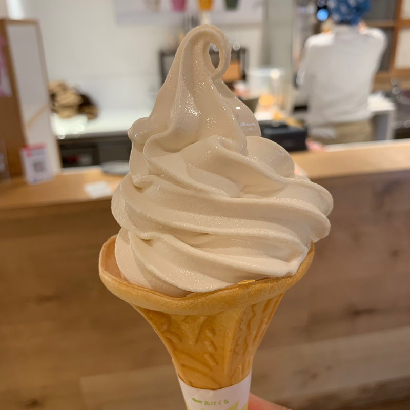 味噌ソフト(古町糀製造所 蔵座敷店 )