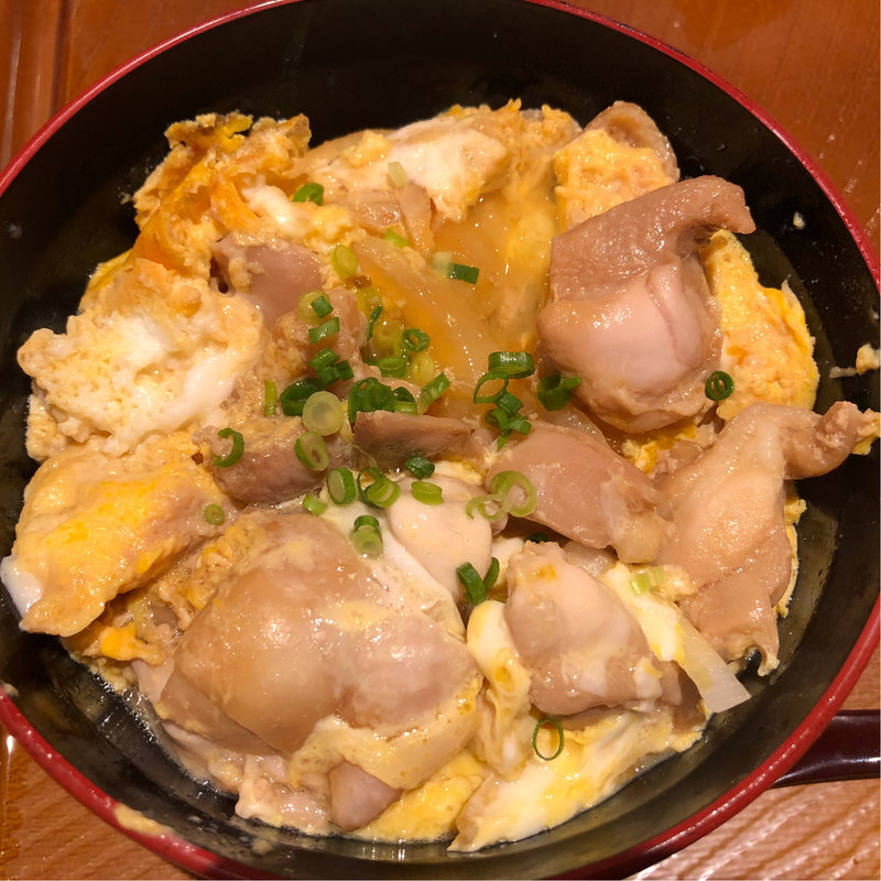 桜姫鳥の親子丼(から良し)