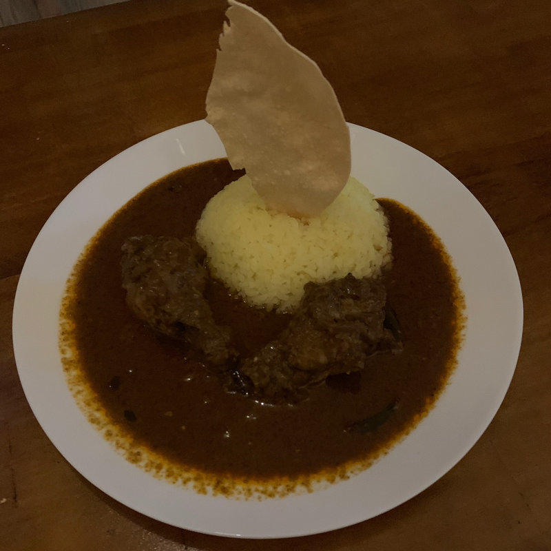 ディアブロチキンカレー(深夜カレー ディアブロトーキョー)