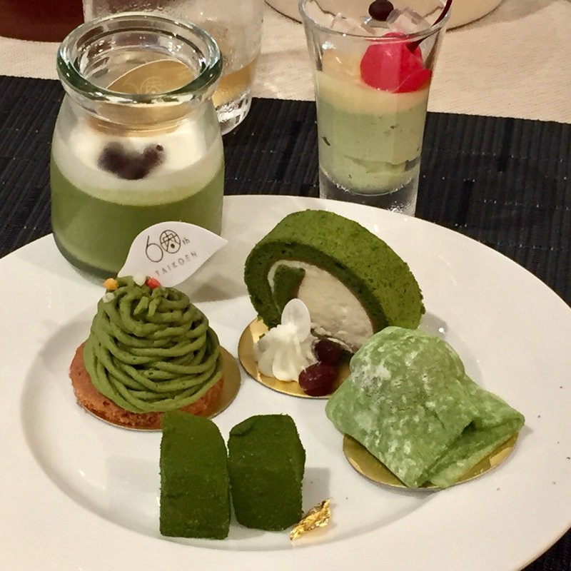 抹茶スイーツ&スイーツビュッフェ(料亭 淀川邸)