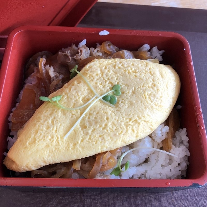 牛オム重(みさきキッチン )