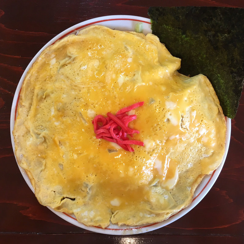 オム冷やし中華(らーめん 五ノ神精肉店 煮干編)