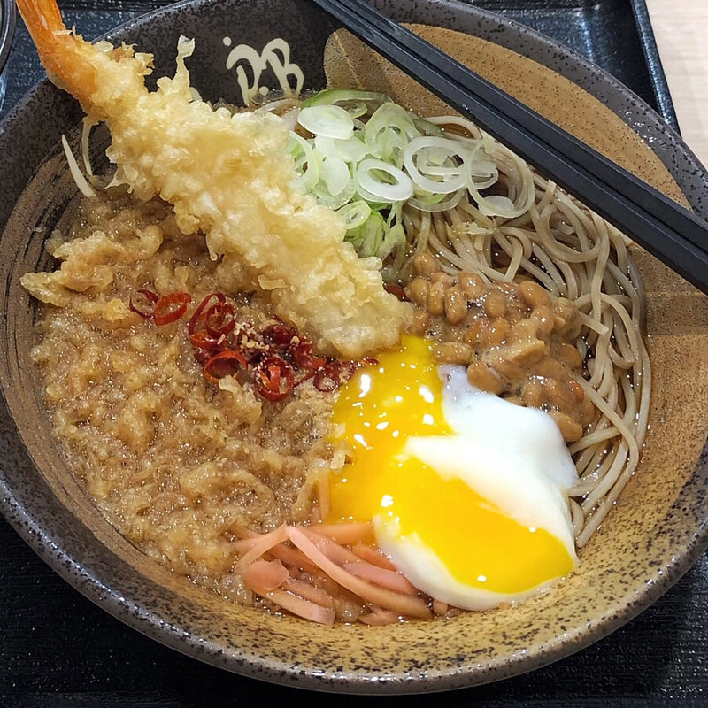 朝定食B(ゆで太郎 もつ次郎 花小金井店)