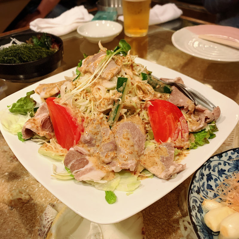 あぐー豚しゃぶサラダ(海音 （みおん）)