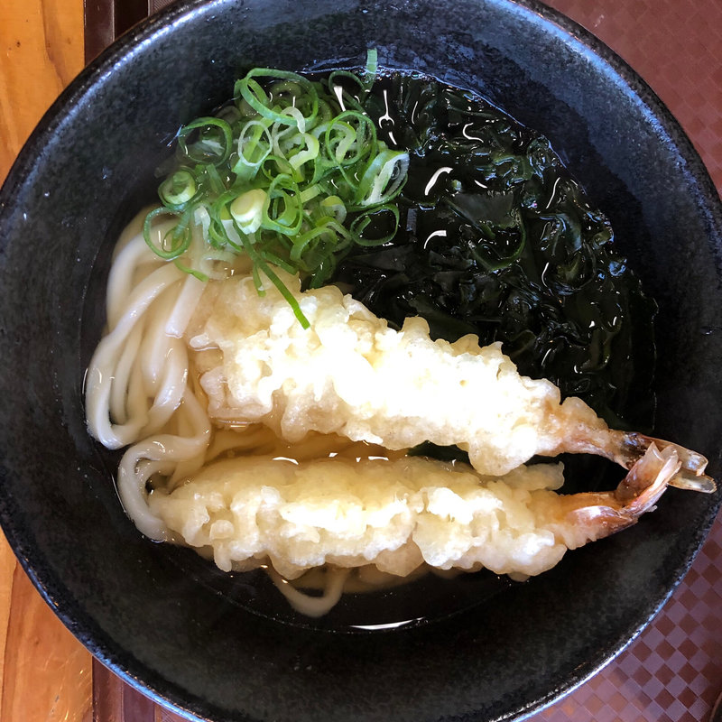 エビ天うどん(うどん研究所 麺喰道)