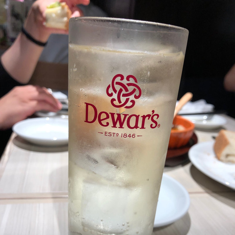 デュワーズハイボール(じゃじゃ馬)