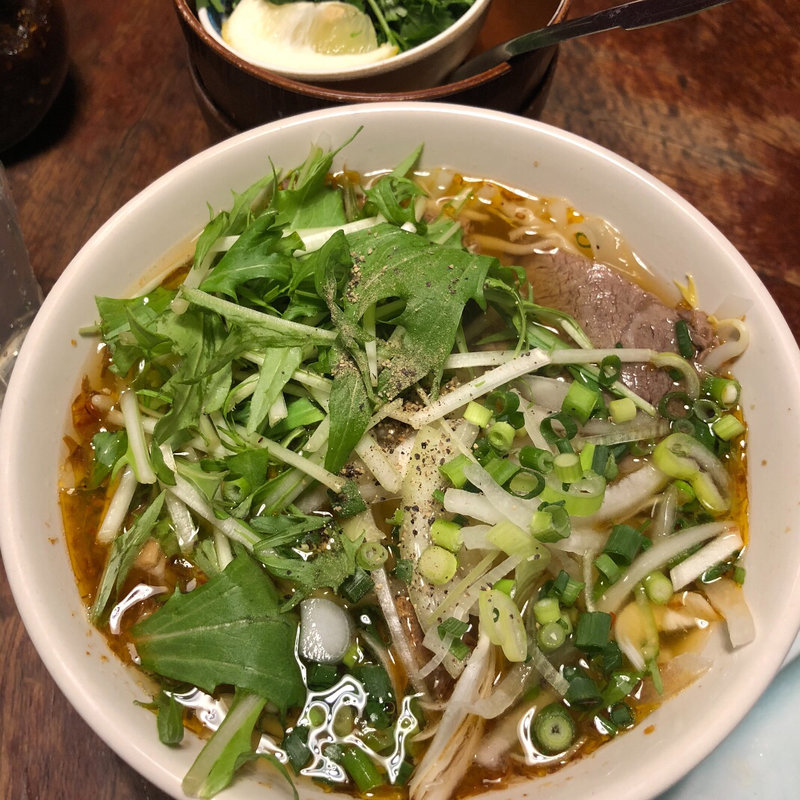 牛肉フォー(亜細亜食堂 サイゴン 上町店)