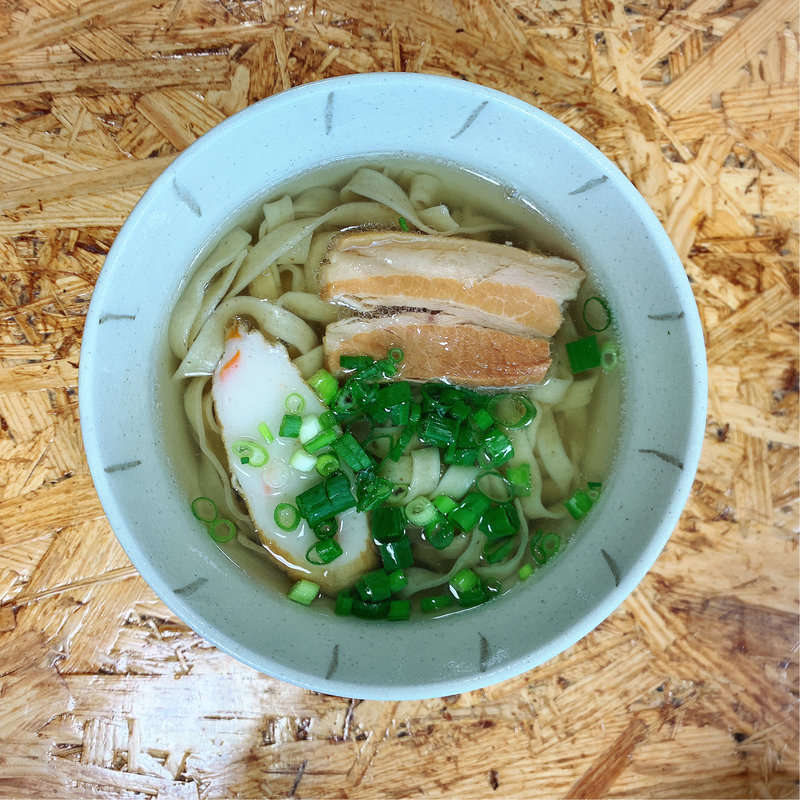 小そば（太麺）(ゆうなみ 坂下店 )
