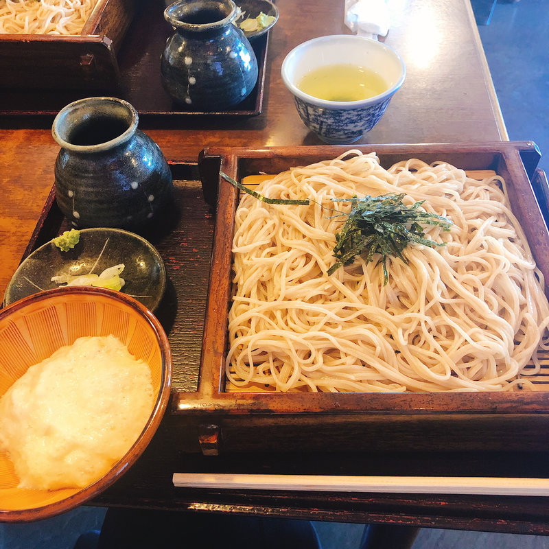 とろろせいろ(深生そば)