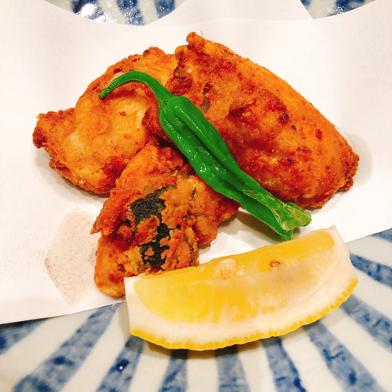 ふぐ唐揚げ(ふぐ武 （あざぶふぐたけ）)