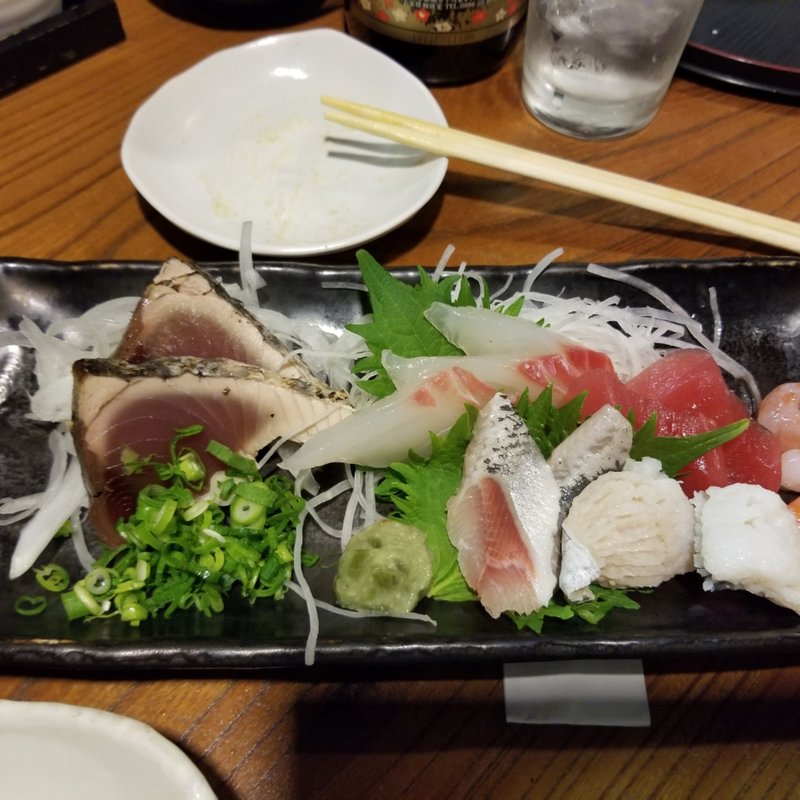 お刺身盛り合わせ(山葵)