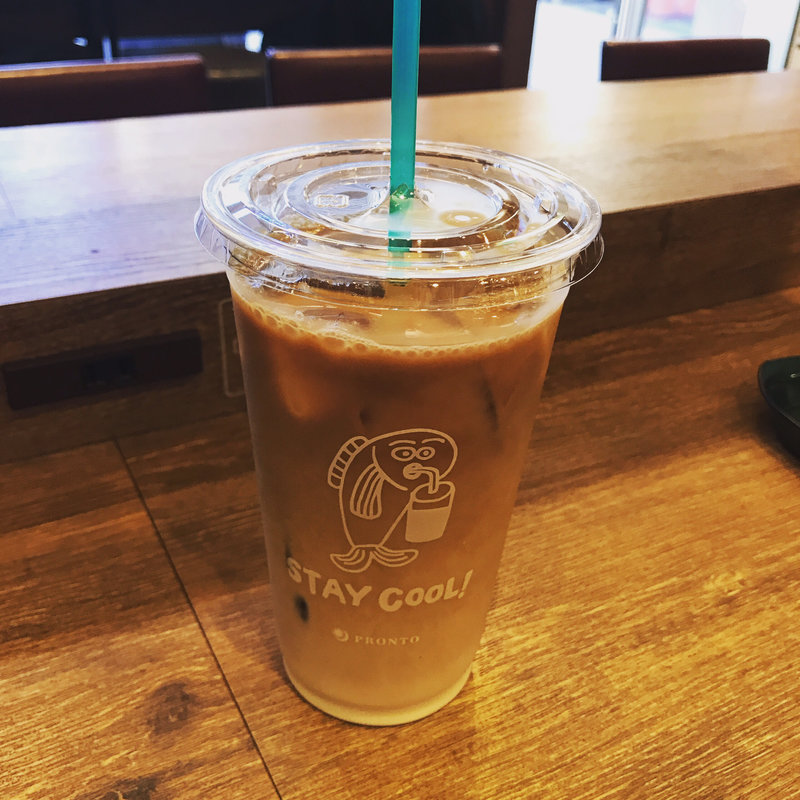 たっぷりアイスオレ(プロント 亀有店 （PRONTO）)