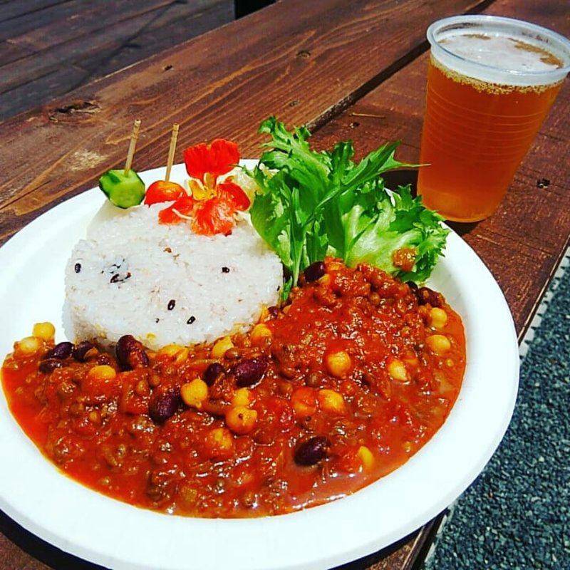 お豆のカレー(薬膳カレーかくたに LOCASSE TAMBA )