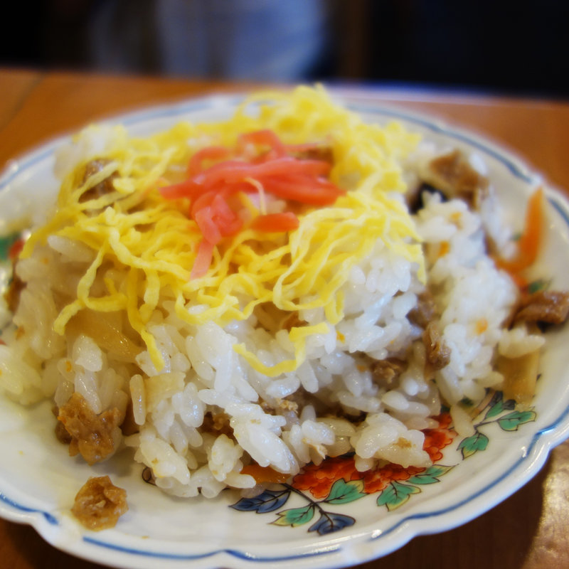 ばら寿司(因幡うどん 渡辺通店)