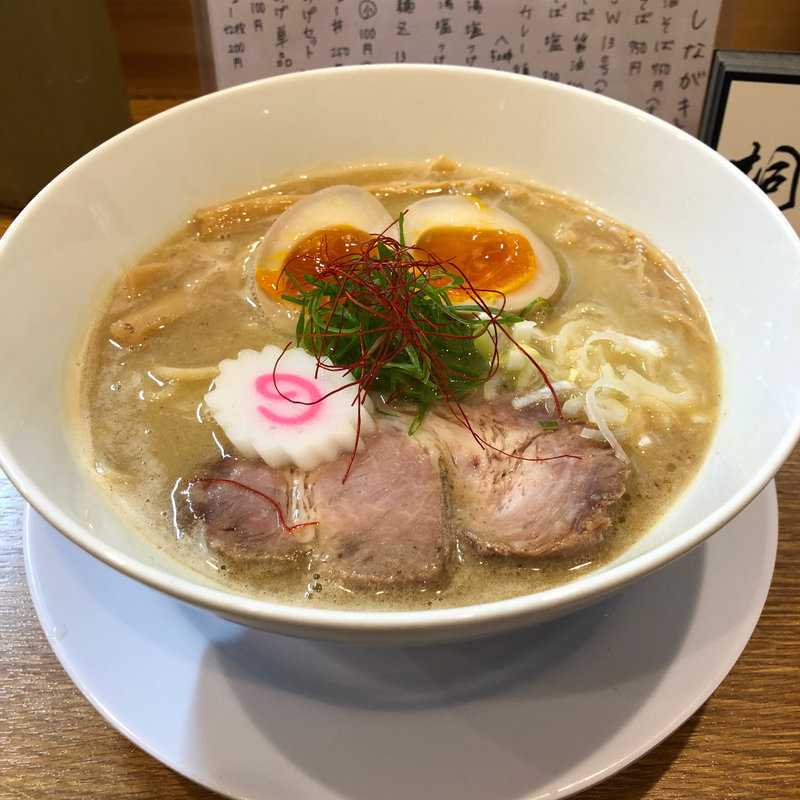 鶏そば塩(中華そば桐麺)