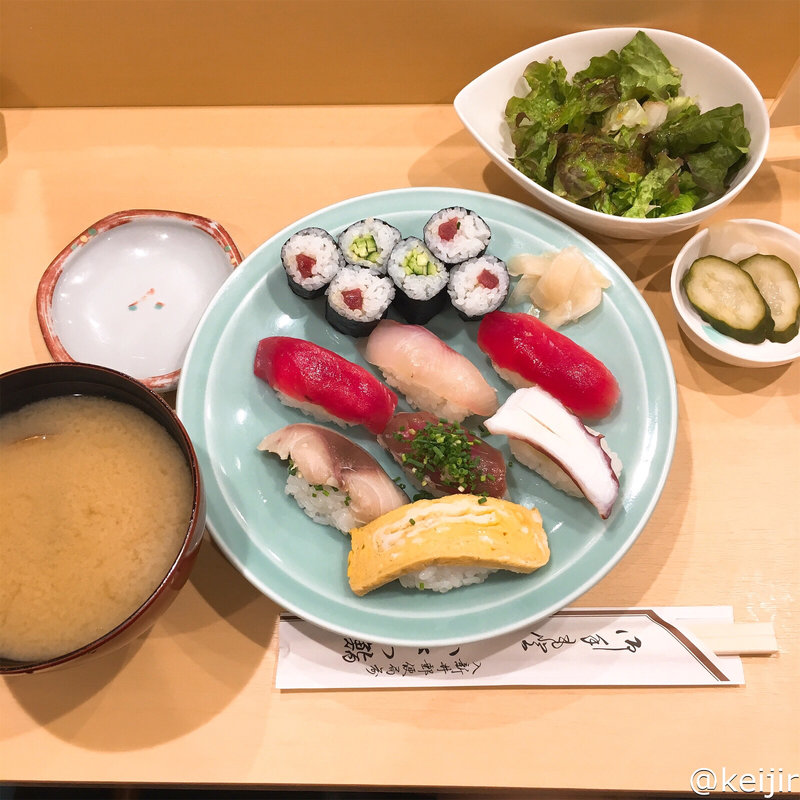 Aランチ(いさわ鮨)