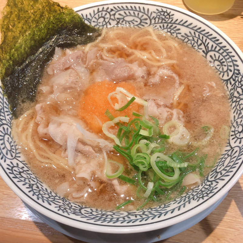 肉そば(丸源ラーメン 垂水名谷店)