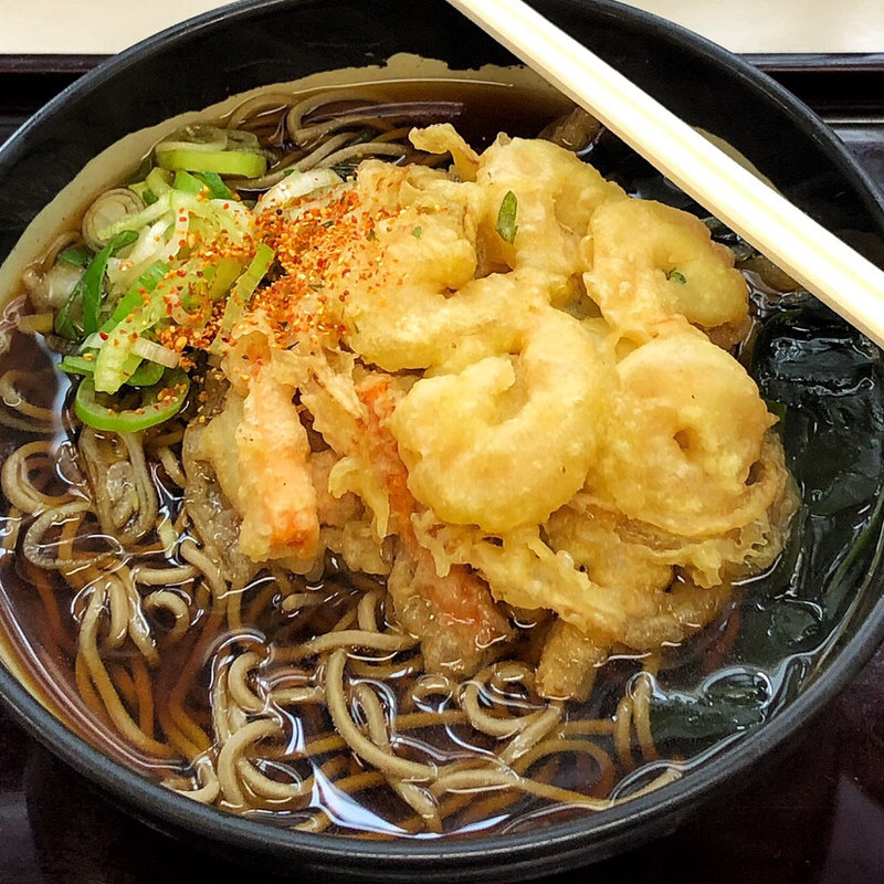えびかき揚げそば(君塚 池袋店 )