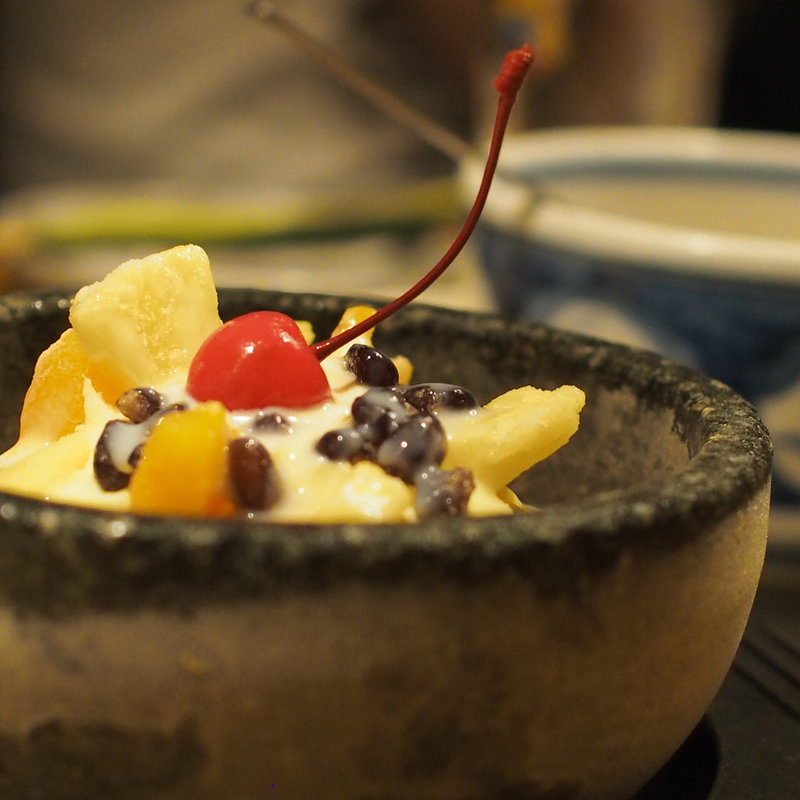 コールドストーンアイス(しろくま)(炭火焼肉 道頓堀みつる 道頓堀本店)