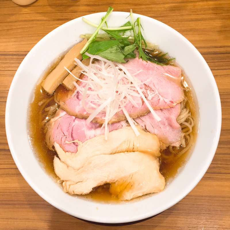 冷やし煮干そば(中華そば ココカラサキゑ)