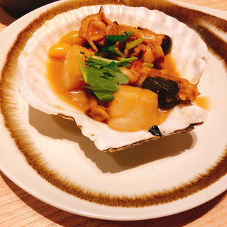 帆立のバター醤油焼き(おたる政寿司 新宿)