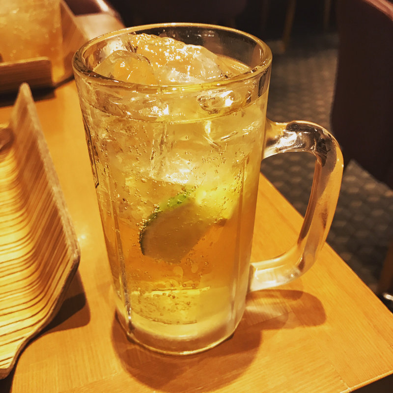 永田町ハイボール(こく旨肉そば 日の陣)