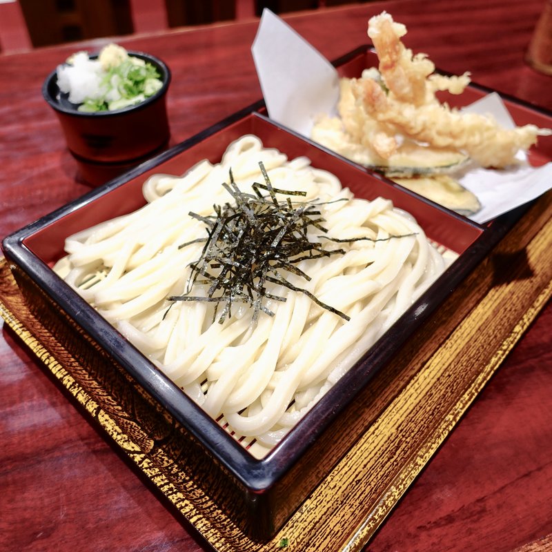 天ざるうどん(味万 本店)