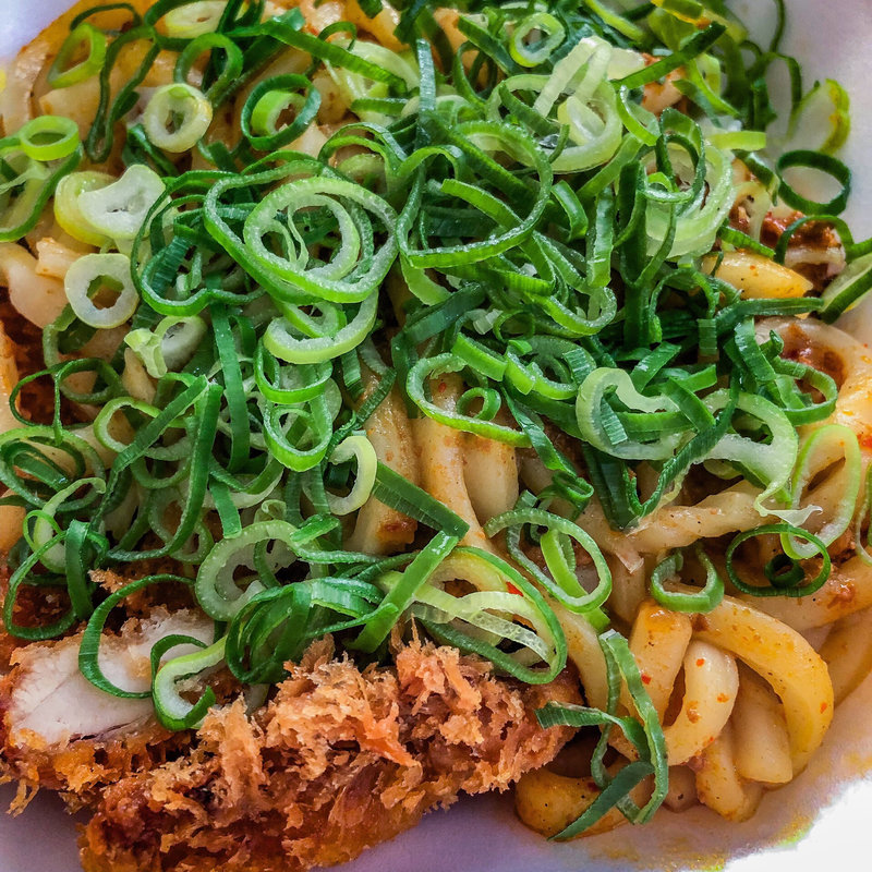 カレーうどんカツ丼(かつや)