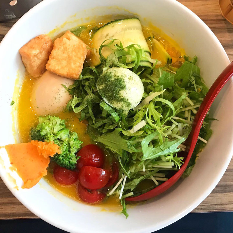 特製ベジソバ(ソラノイロ ARTISAN NOODLES)