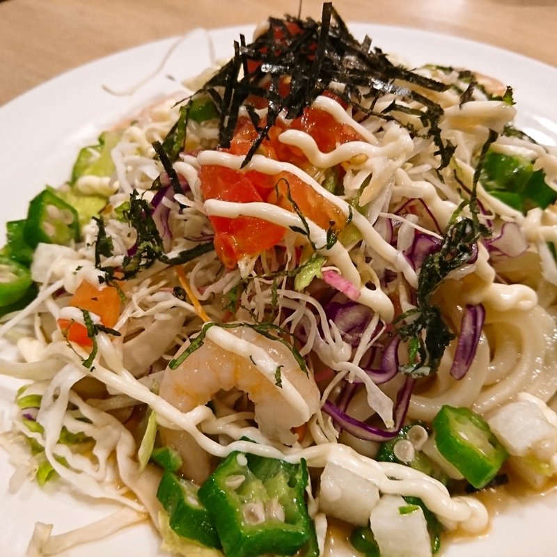 サラダうどん(ガスト 泉南尾崎店 )