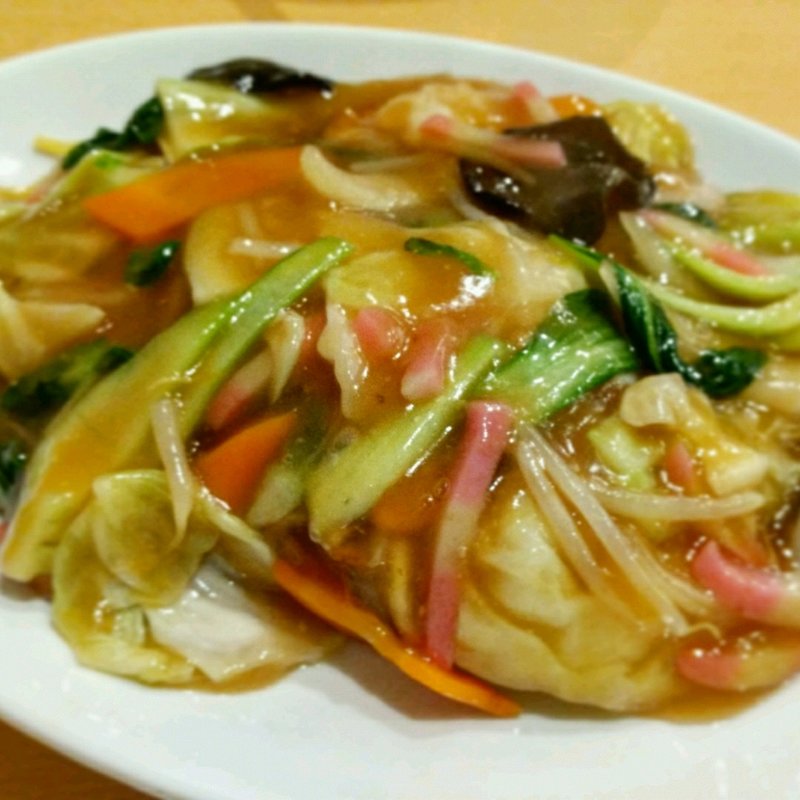 五目あんかけ皿うどん(舞鶴麺飯店)