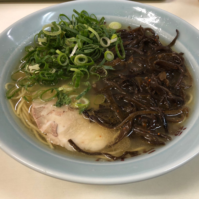 キクラゲラーメン(昭和福一ラーメン 博多南店)