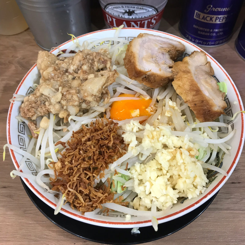 小ラーメン 汁なし(豚山 大船店)