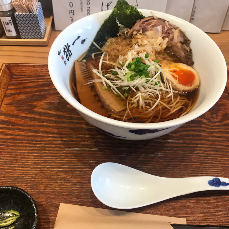 追い鯖そば(麺屋猪一離れ)