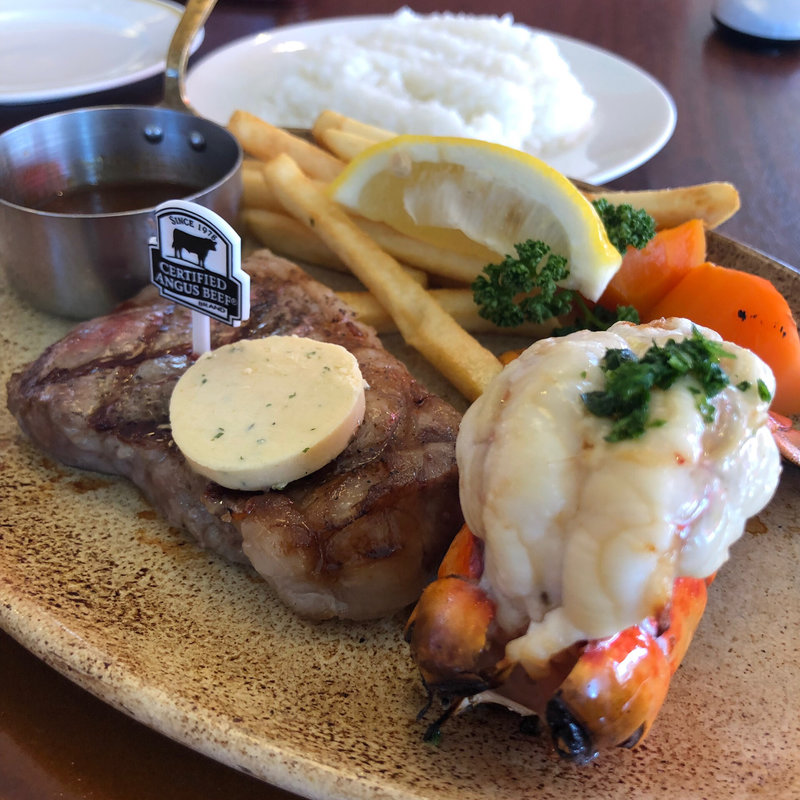 サーフ&ターフ 〜オマール海老とアンガスサーロイン〜100g(ロイヤルホスト泉佐野店)