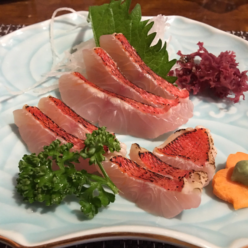 金目鯛の刺身(魚処 まんぼう )