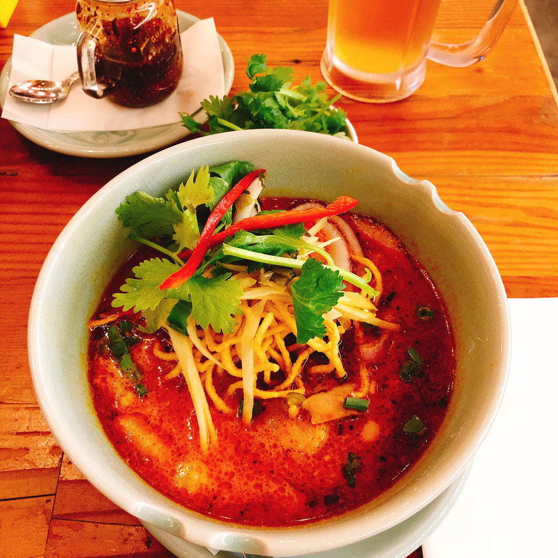 激辛カオソイ(タイストリートフードbyクルン・サイアム 池袋店)