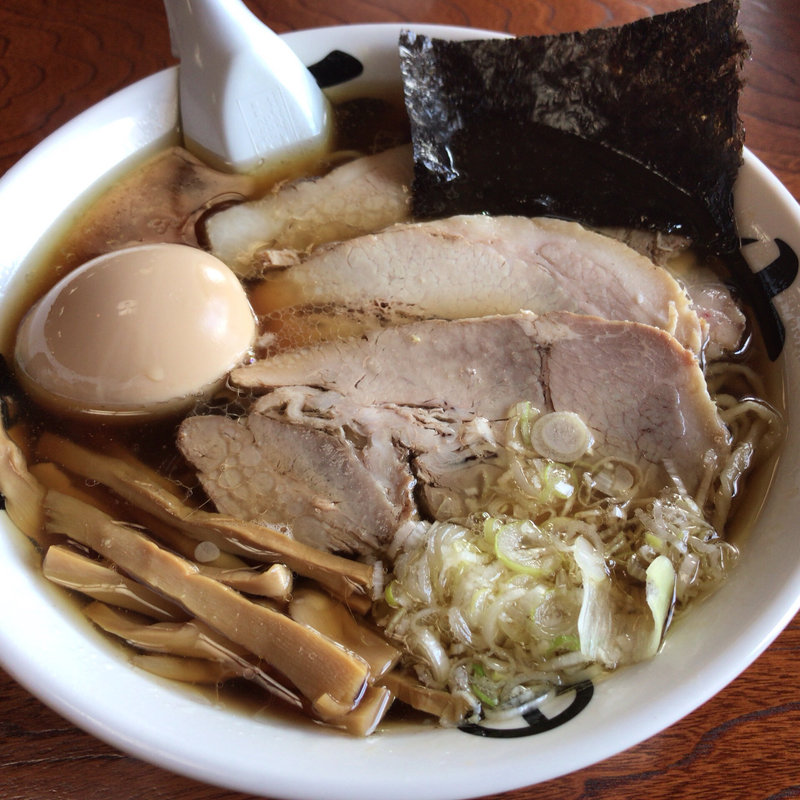 チャーシューメン(こってり)＋味玉(中華そば処 琴平荘 （コンピラソウ）)