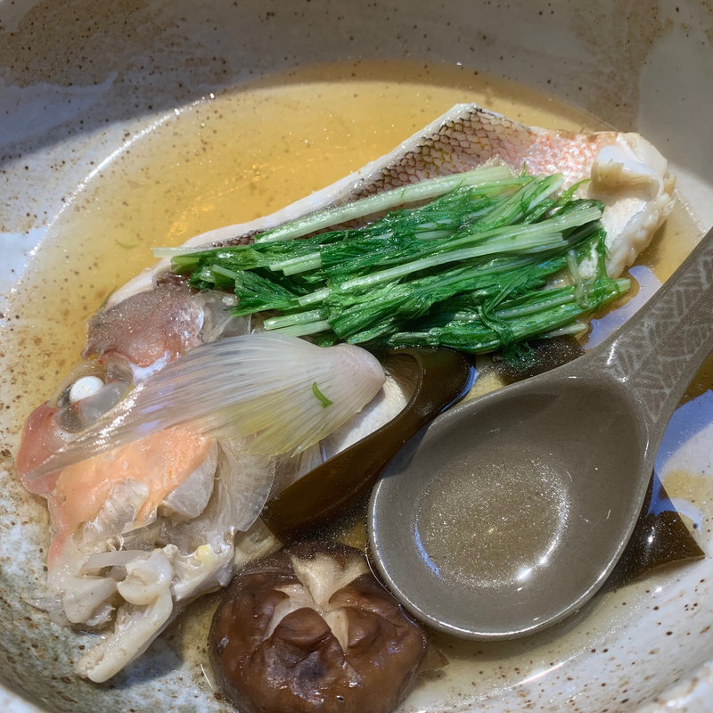 甘鯛酒蒸し(すしの助 肥後橋店)