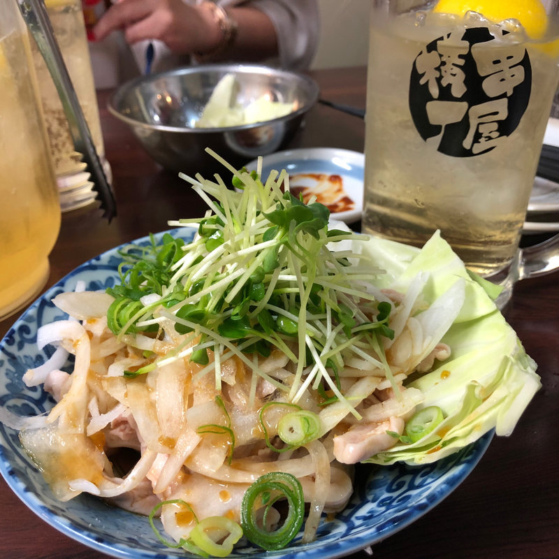 酢モツ(串屋横丁 人形町三丁目店)