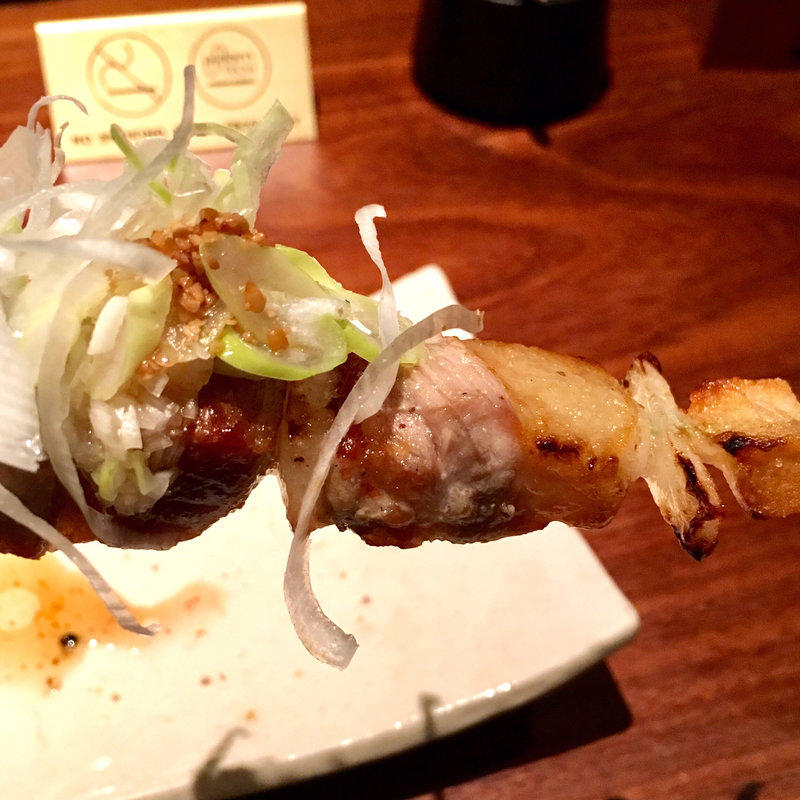 宮崎産無菌豚バラ串(とりぶどう HANARE （とりぶどう HANARE）)