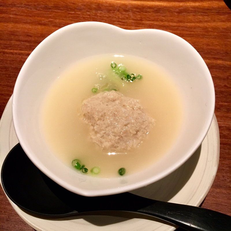 水炊きスープつくね(とりぶどう HANARE （とりぶどう HANARE）)