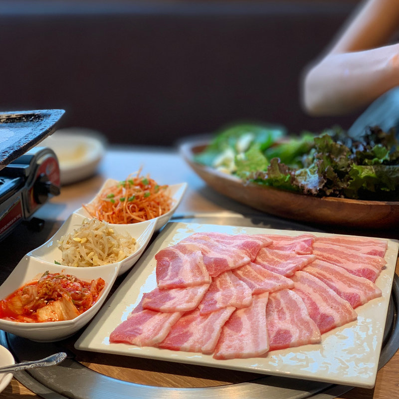 サムギョプサルセット(吾照里 ウィング高輪店)