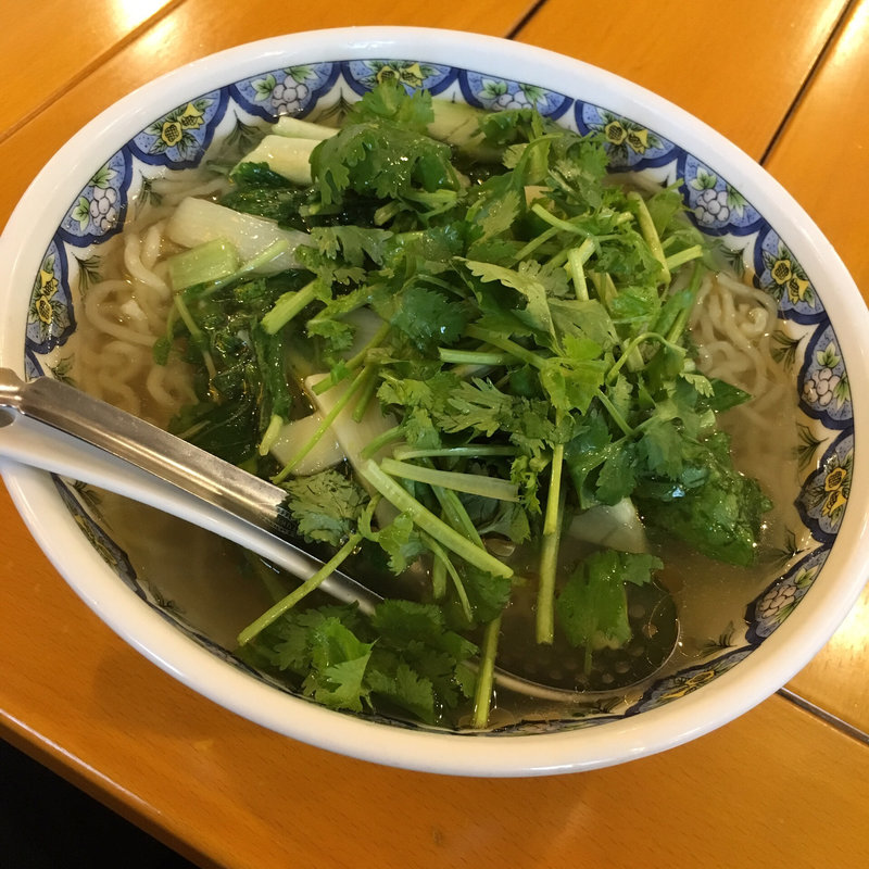 青菜ラーメン(揚州商人 キテラタウン調布店)