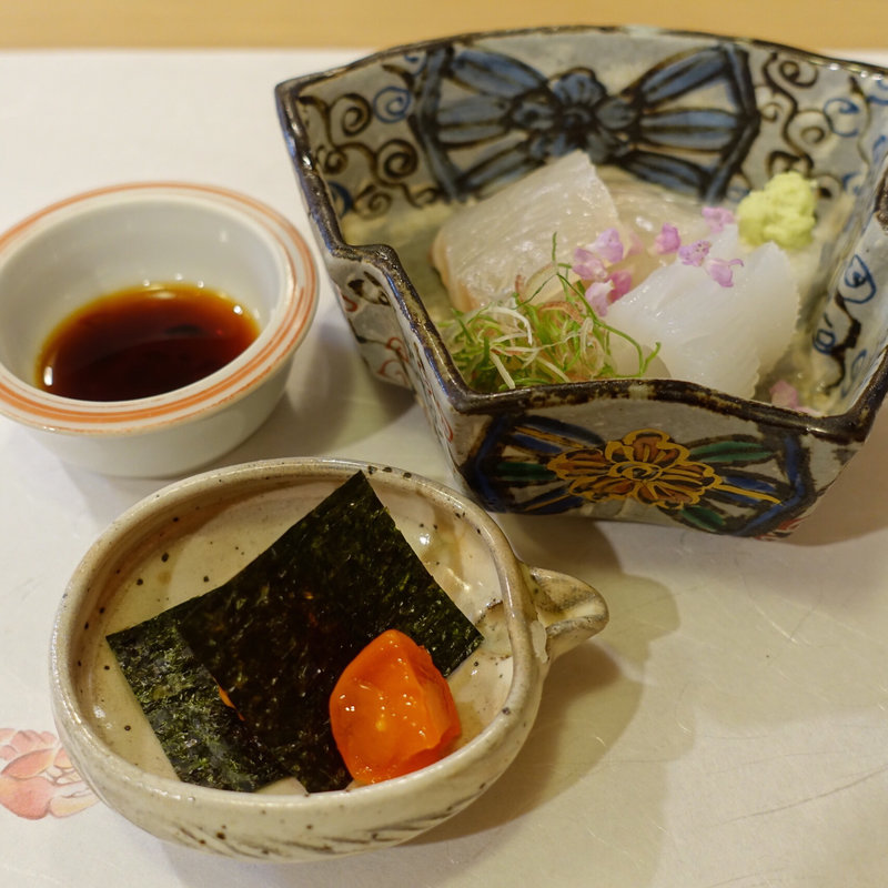 鱸の昆布締め(ひろ作 （ひろさく）)